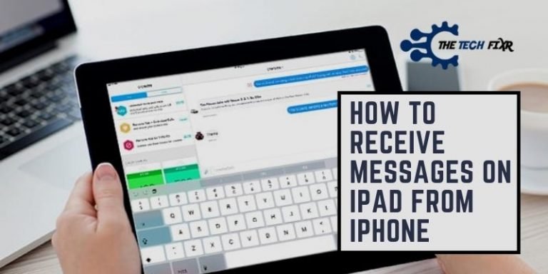 How to Receive Messages on IPad From iPhone