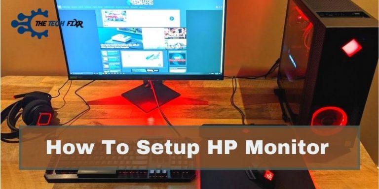 How To Setup HP Monitor