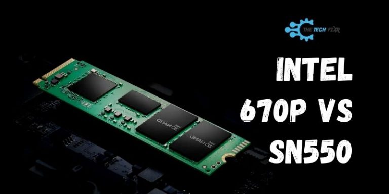 Intel 670p Vs SN550